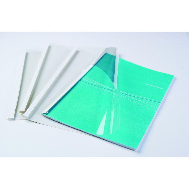 Pack de 100 carpetas térmicas estándar 12 mm