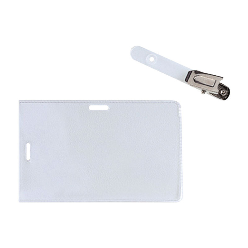 Identificador Portanombres Doble Posición Sin Pinza (Caja de 50 Unidades)