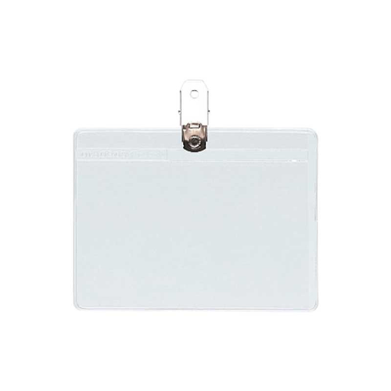 Identificador Portanombres Con Pinza Grafoplás (Caja de 50 Unidades)