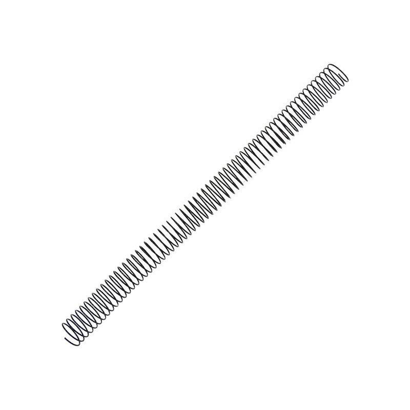 Espirales Metálicas Negras 22 mm (Pack de 100)