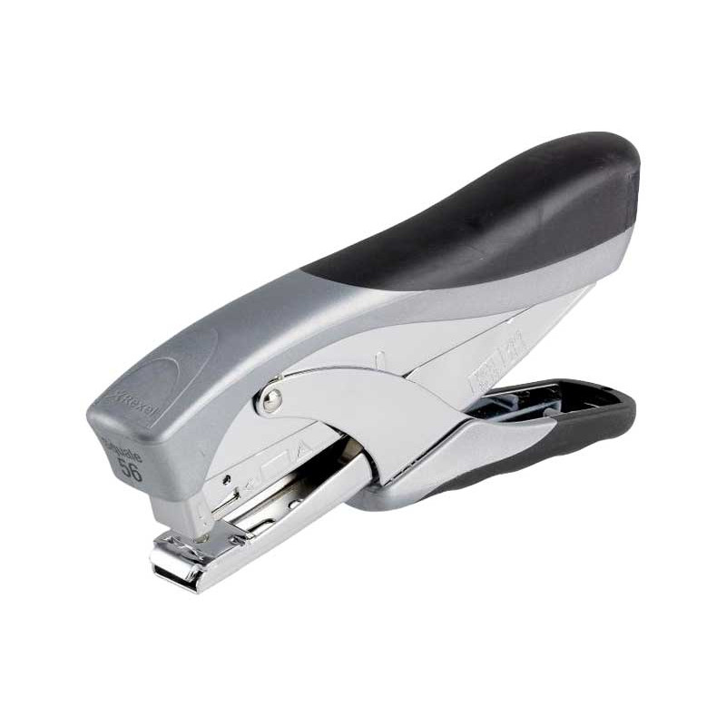 Grapadora Tenaza Rexel Squale 56 Metálica Plata 25 hojas