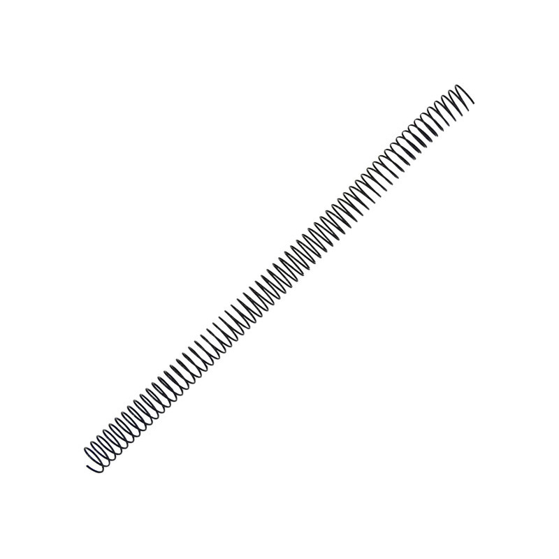 Espirales Metálicas Negras 16 mm (Pack de 100)