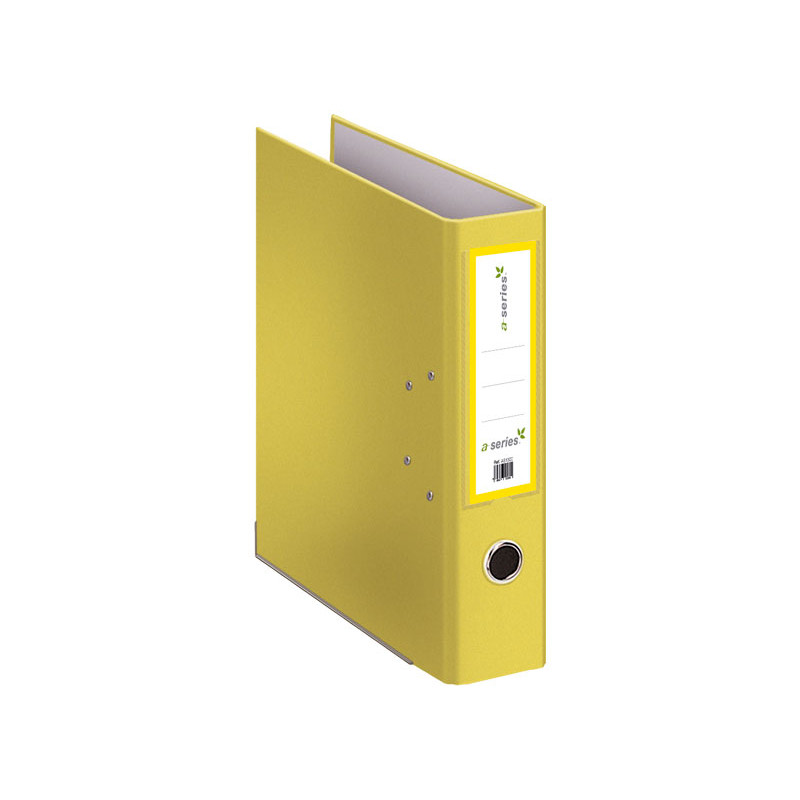 Archivadores de palanca Amarillo A4 Lomo 75 mm