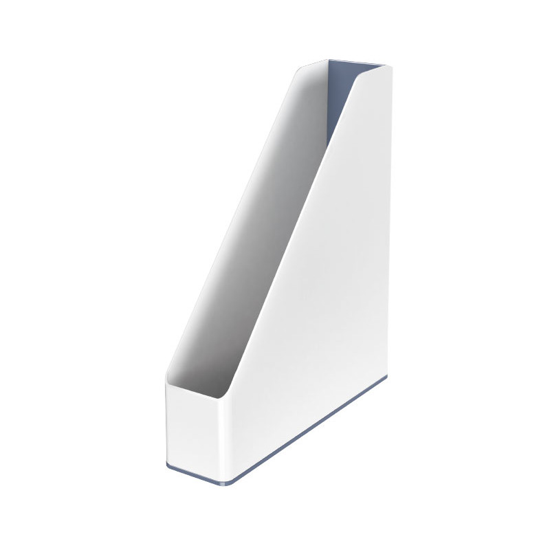 Revistero con combinación dual de color Leitz WOW Blanco