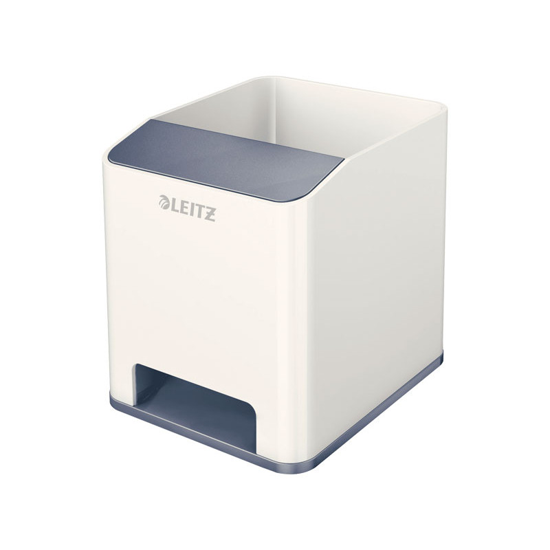 Cubilete portalápices Leitz Sound WOW Blanco