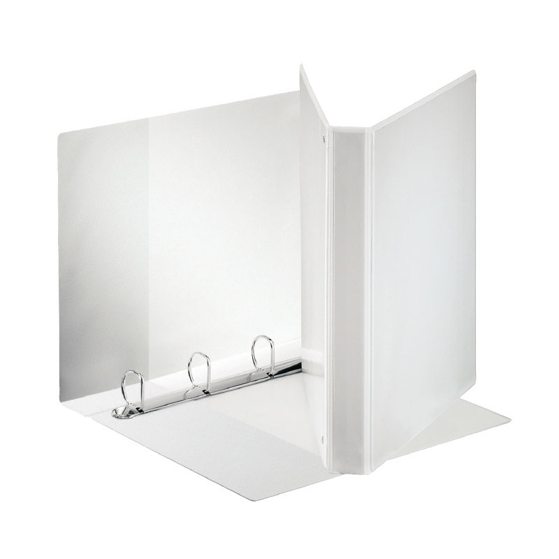 Carpetas canguro Esselte 4 anillas de 25 mm A4+ Plástico Blanco